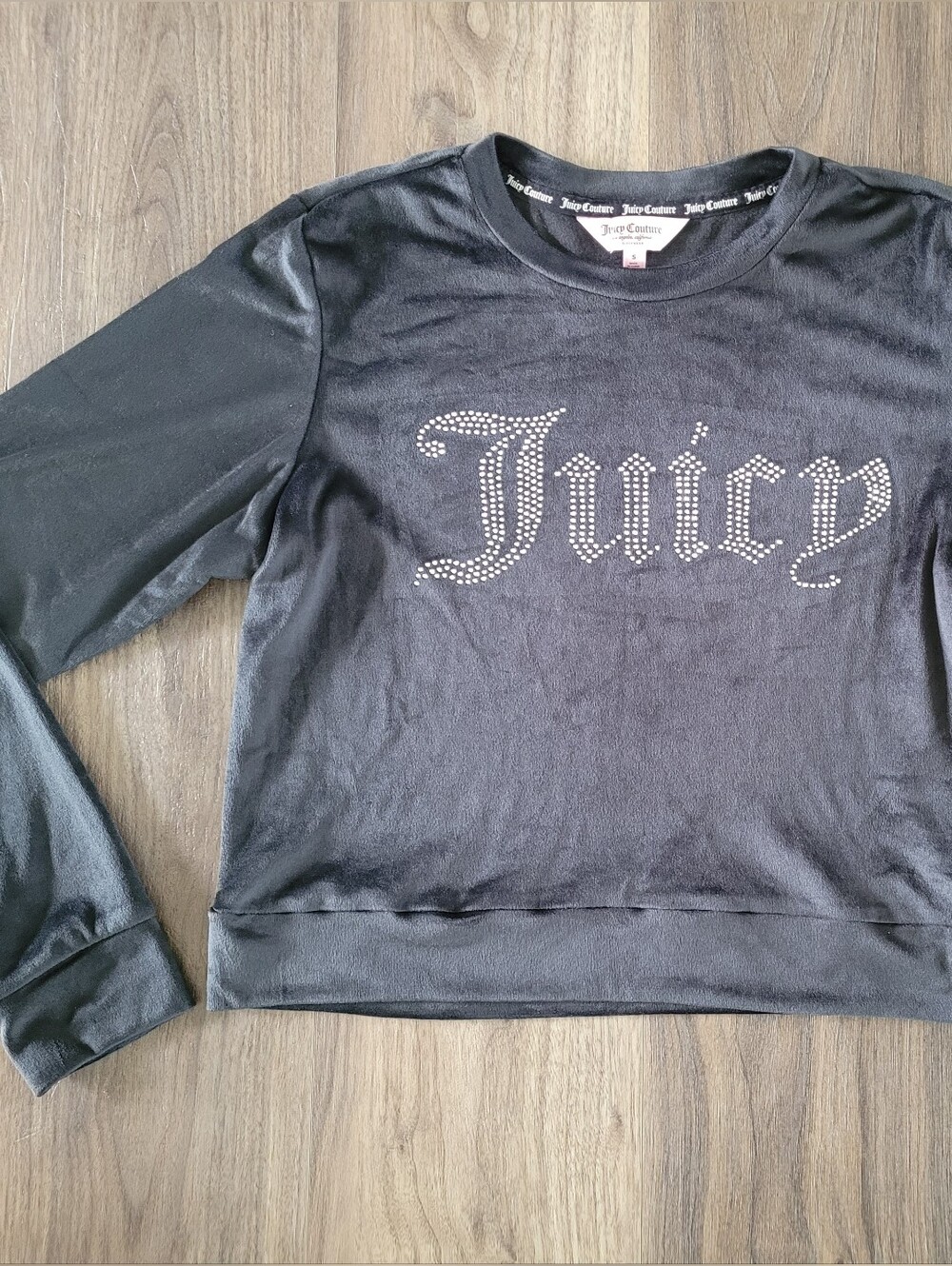 Black Juicy Couture Women S Rhinestone Sleep Top
